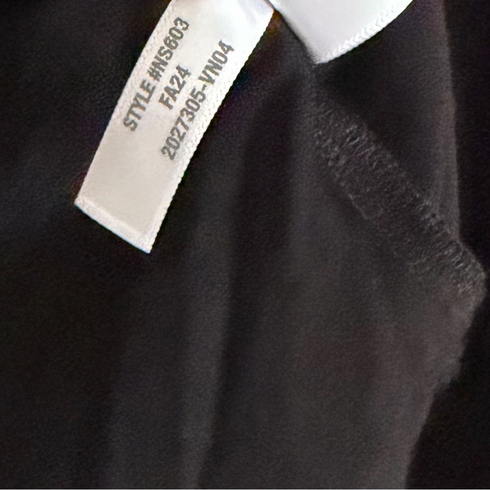 Madewell Side Cinch LS Polo Top Small - Picture 7 of 7